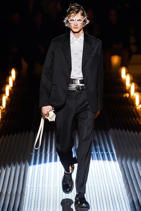 prada menwar fall winter 2019|prada dresses for men.